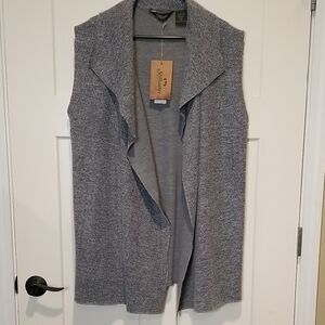 Gray Open Front Cardigan By Stillwater Supply Co. NWT 1X
